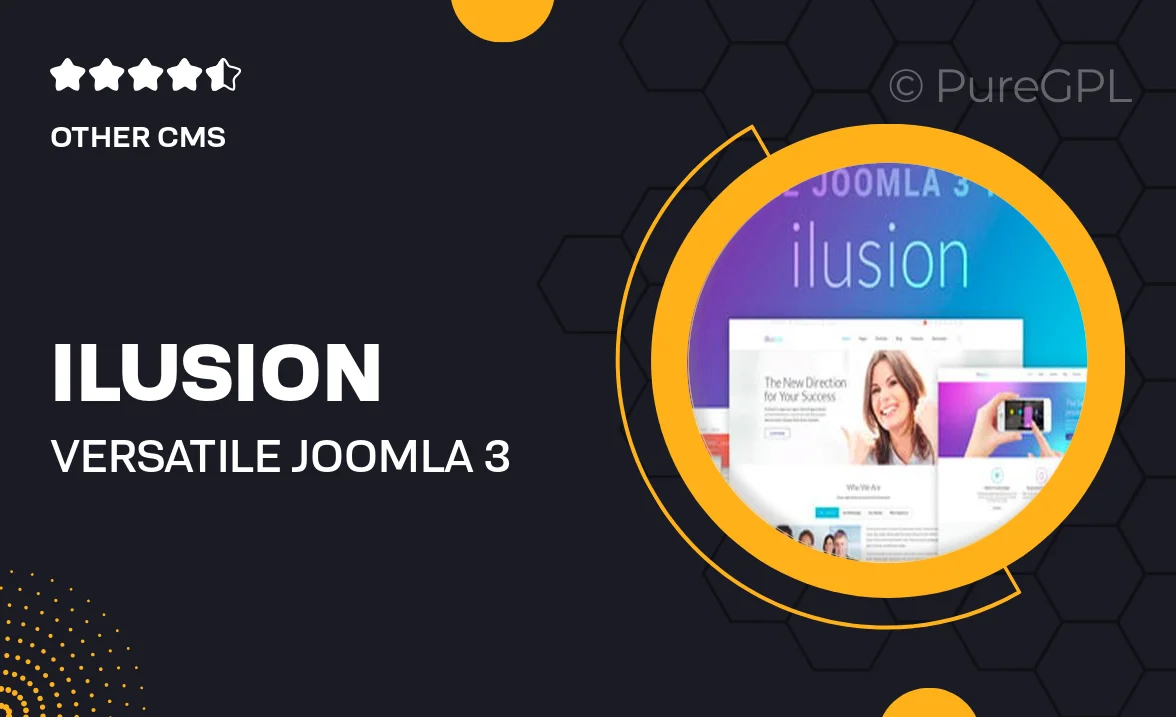 Ilusion – Versatile Joomla 3 Template