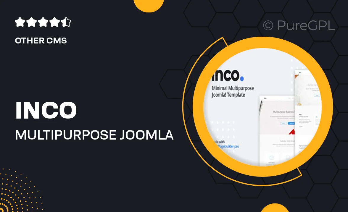 Inco – Multipurpose Joomla! Template