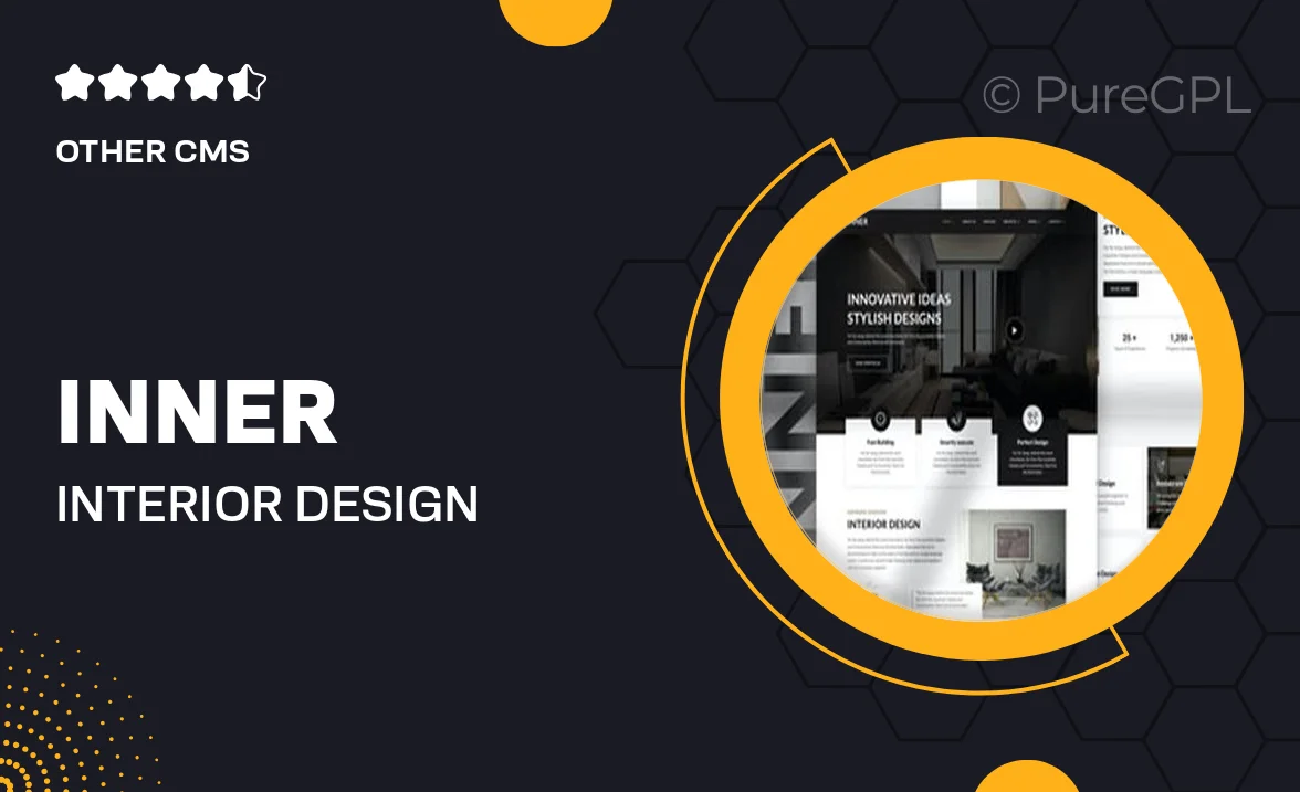 Inner – Interior Design & Architecture Template Kit