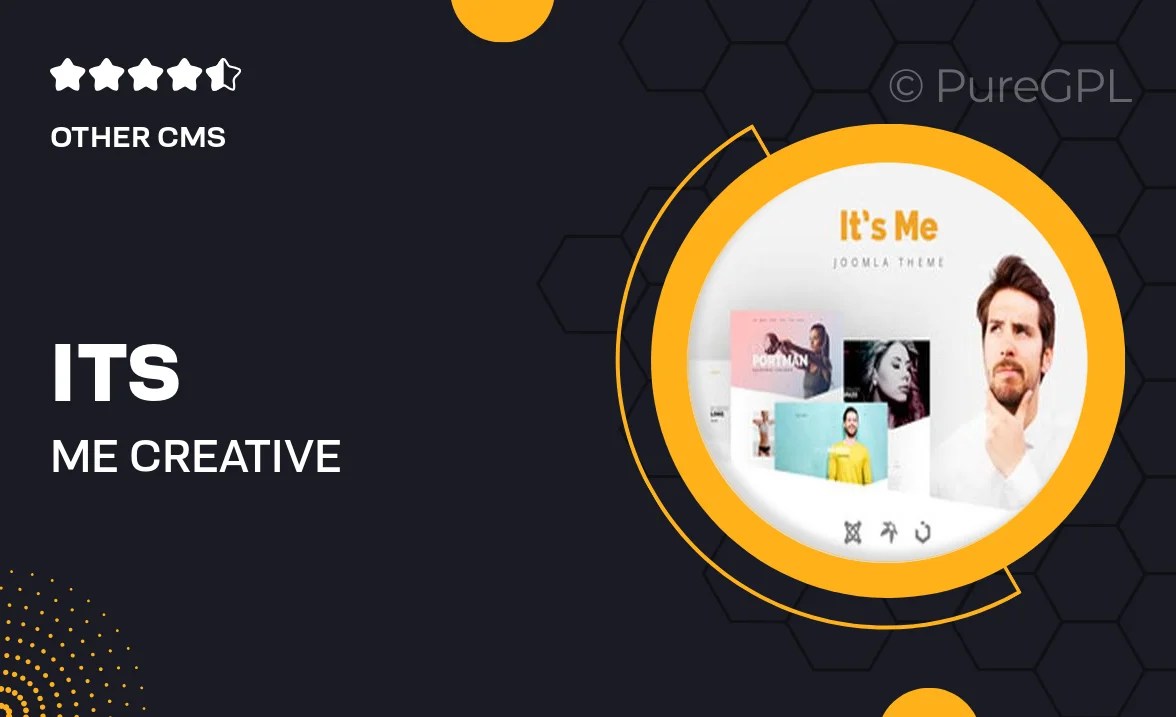 It’s Me – Creative Personal Portfolio or Agency Responsive Joomla Template