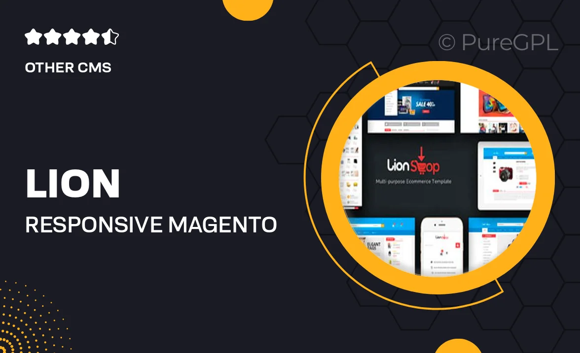 Lion – Responsive Magento Theme