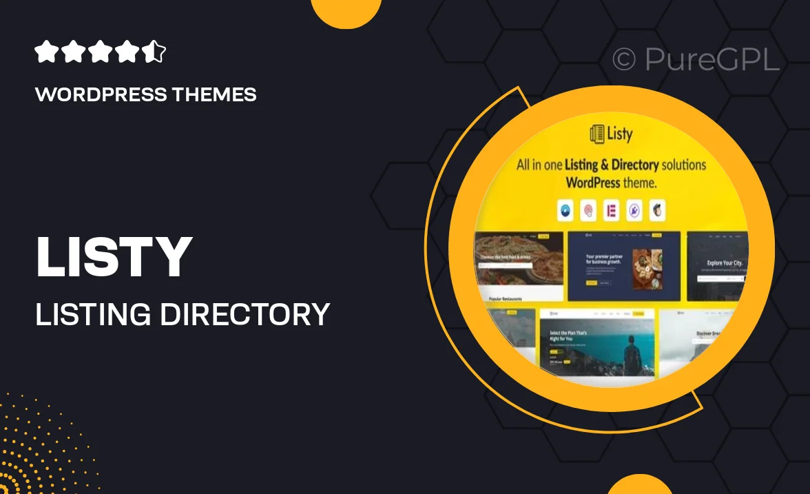 Listy – Listing & Directory Solutions WordPress Theme