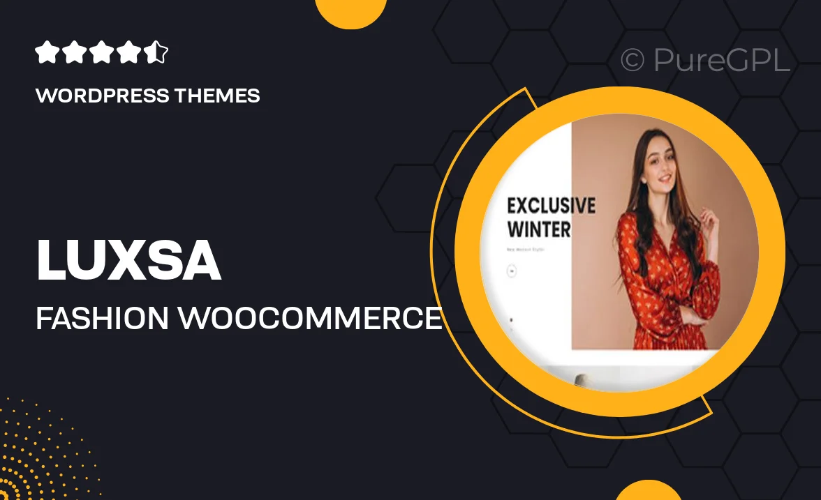 LUXSA – Fashion WooCommerce Theme