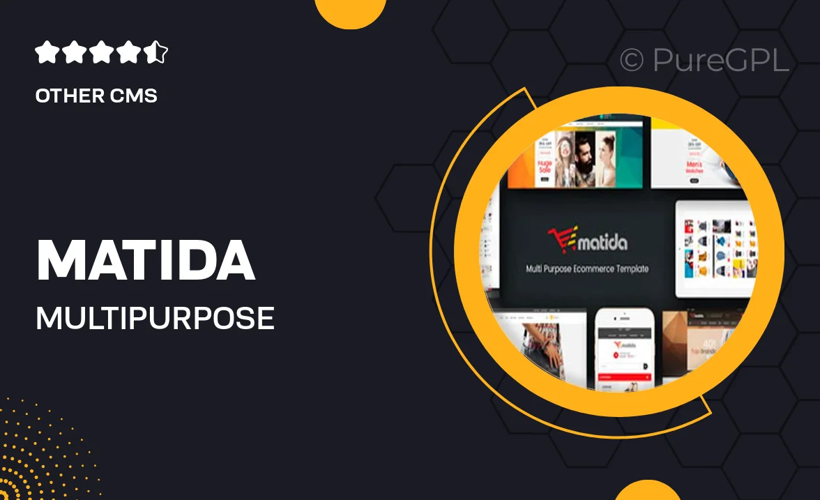 Matida – Multipurpose Responsive Magento Theme