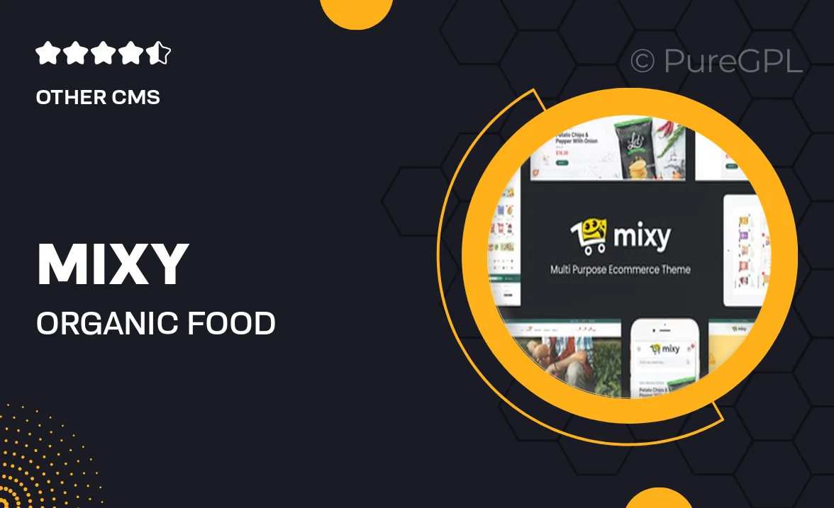 Mixy – Organic, Food, Cosmetic Prestashop Theme