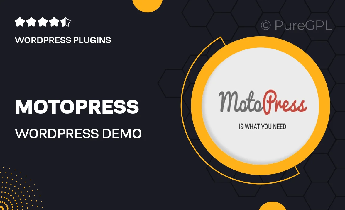 MotoPress | WordPress Demo Builder Plugin