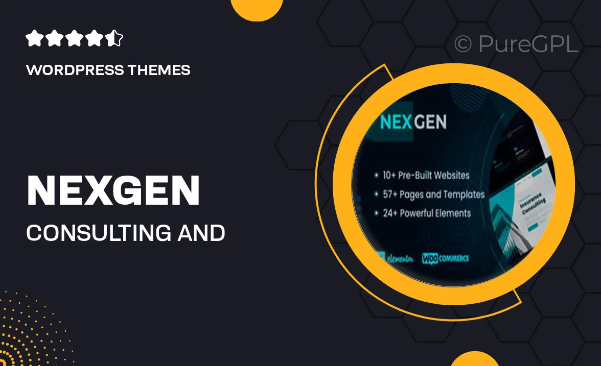 Nexgen – Consulting and Business WordPress Theme