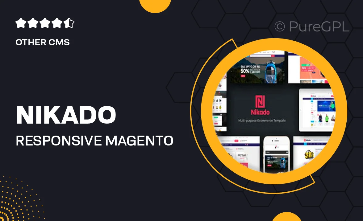 Nikado – Responsive Magento Theme