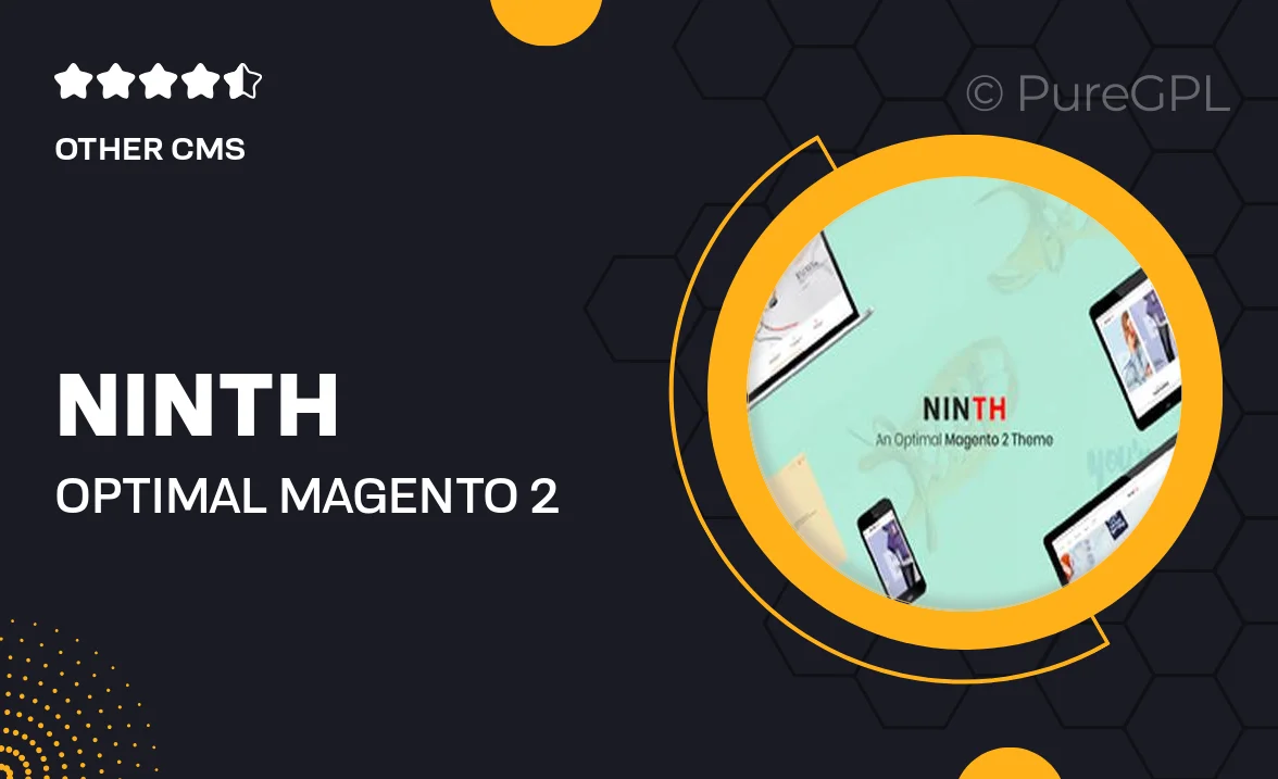 Ninth – Optimal Magento 2 Theme