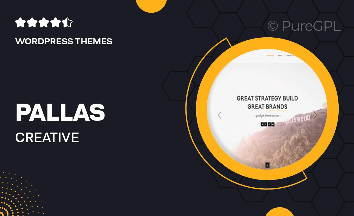 Pallas – Creative Multi-Purpose WordPress Theme