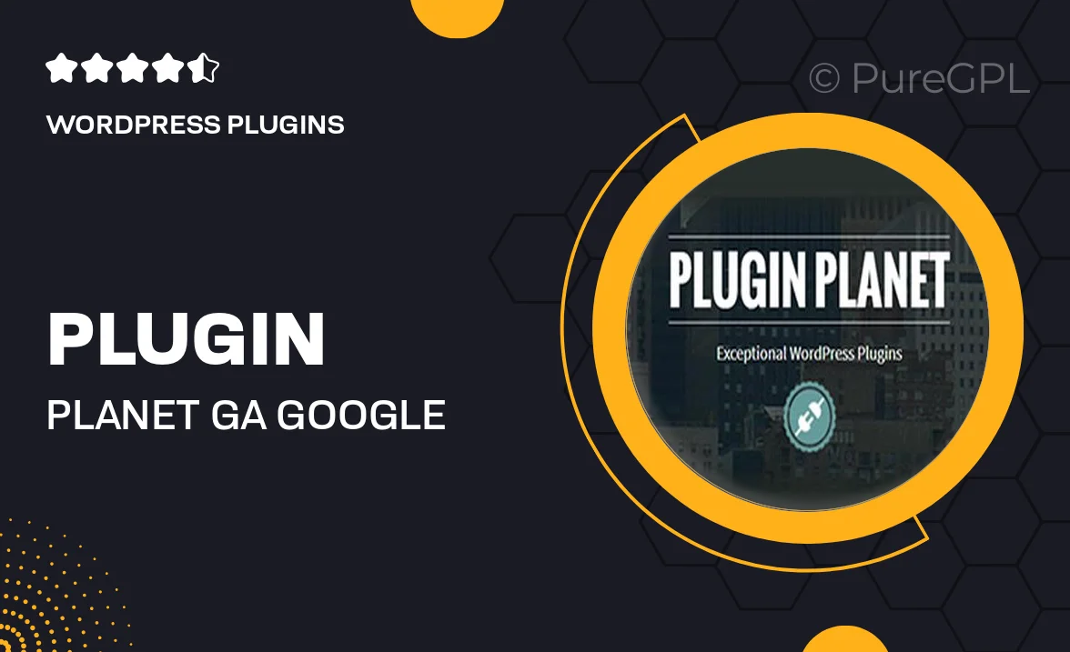 Plugin Planet | GA Google Analytics Pro