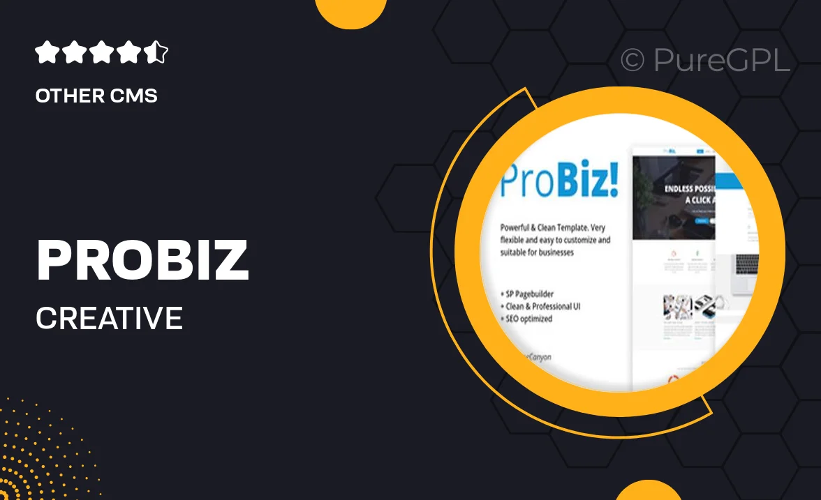 ProBiz! – Creative Multipurpose Business Joomla Template