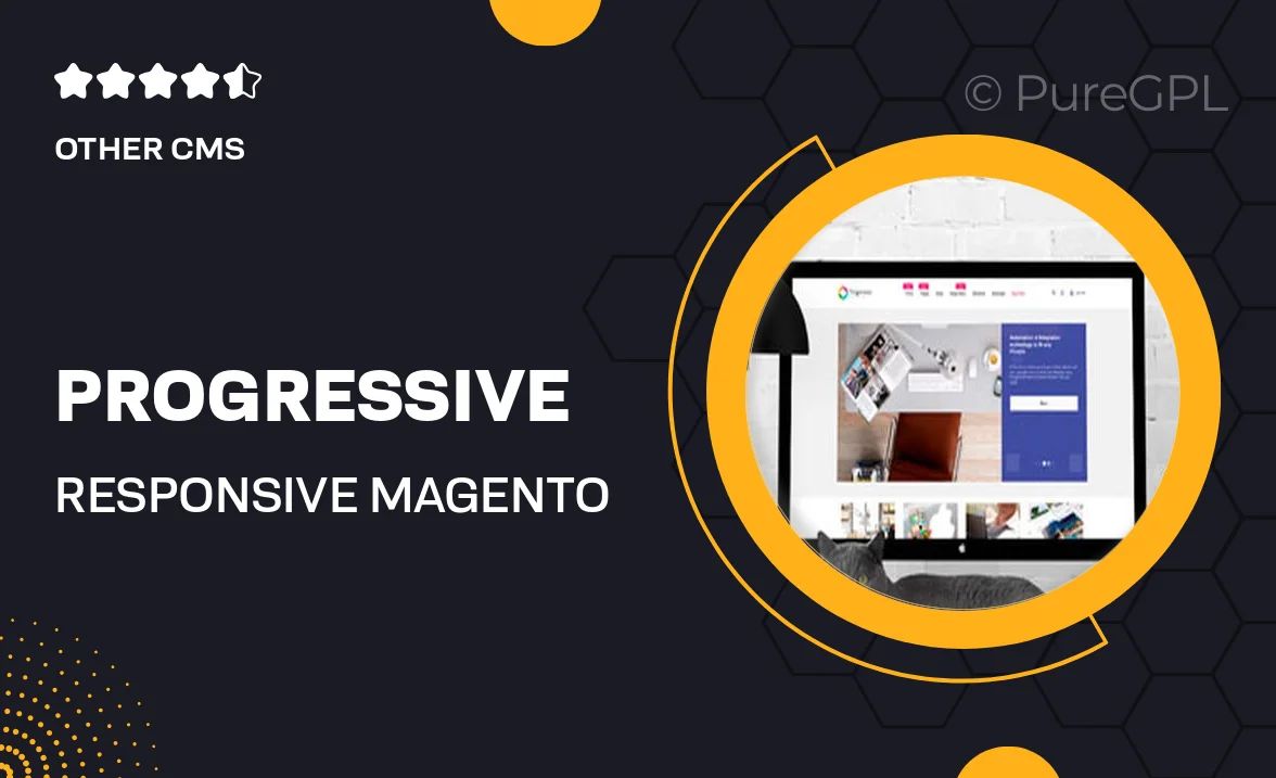 Progressive – Responsive Magento Theme