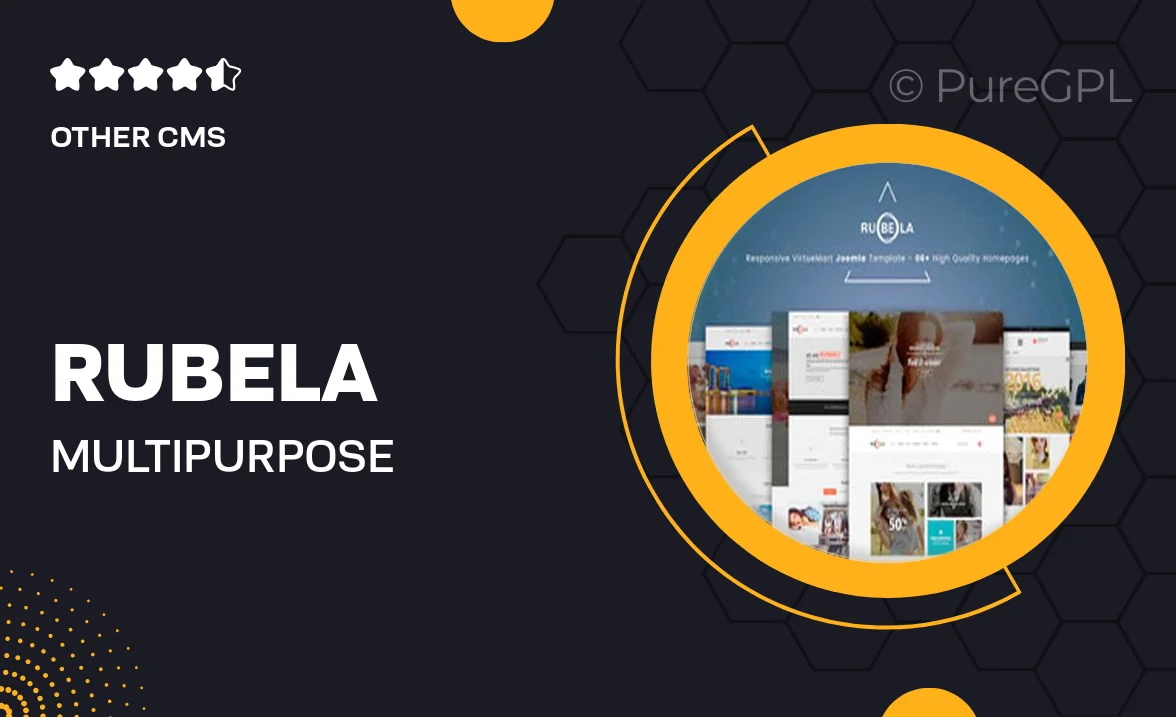 Rubela – Multipurpose VirtueMart Joomla Template