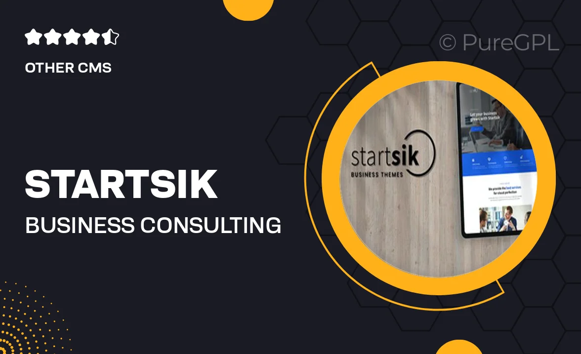 Startsik – Business & Consulting Joomla Templates