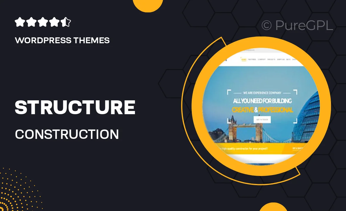 Structure – Construction Industrial Factory WordPress Theme