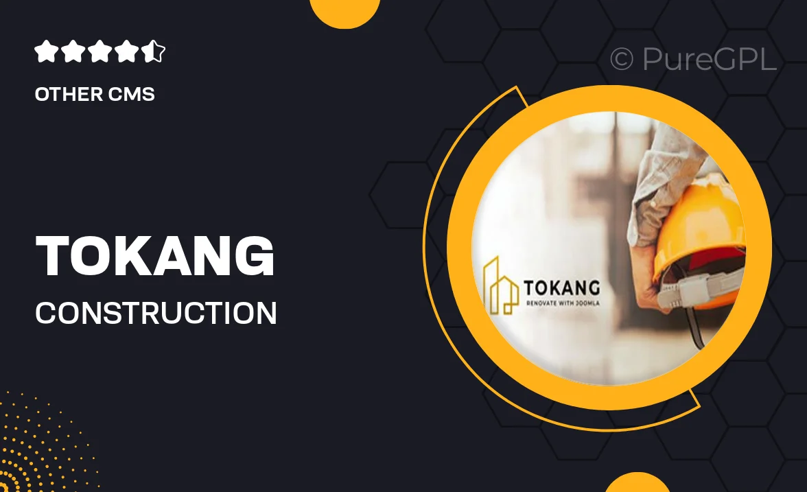 Tokang – Construction & Renovation Joomla Template