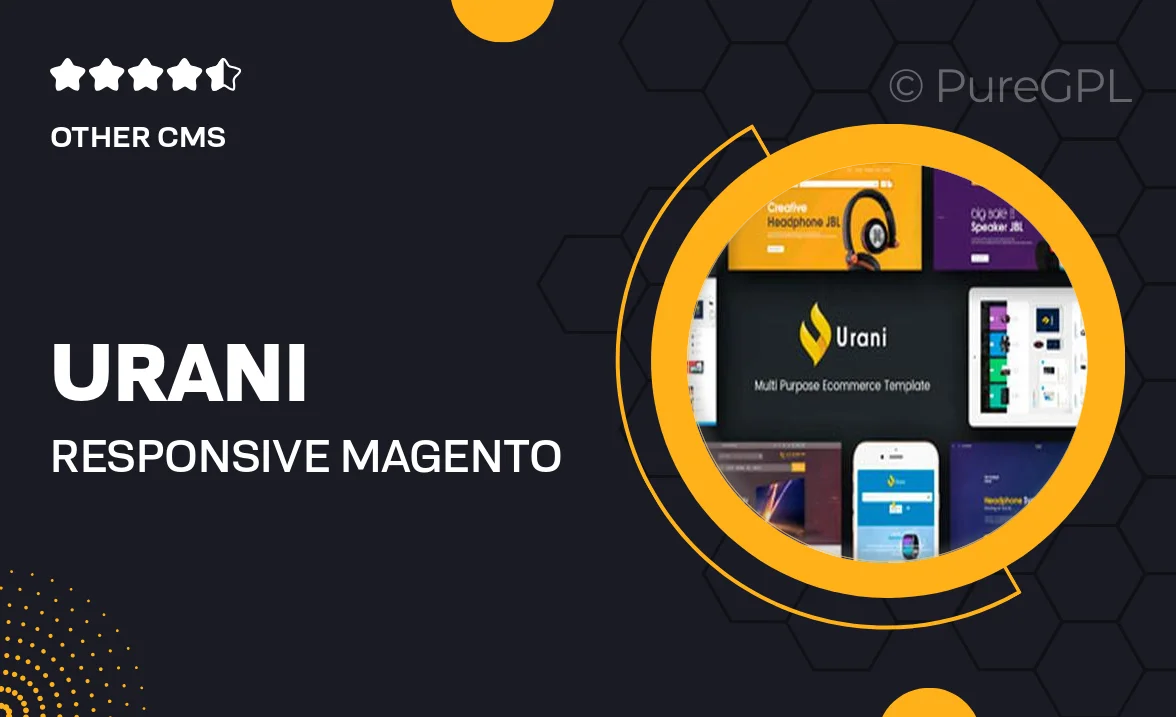 Urani – Responsive Magento Theme