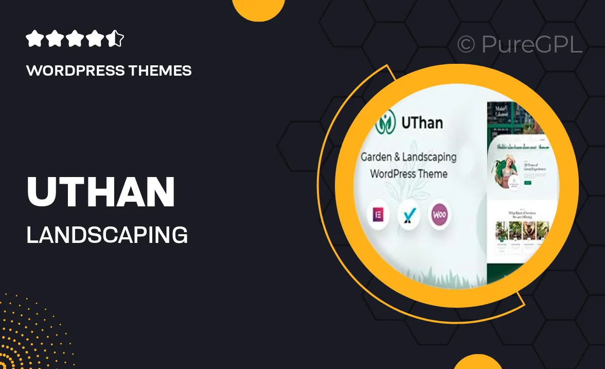 Uthan – Landscaping Gardening WordPress theme + RTL