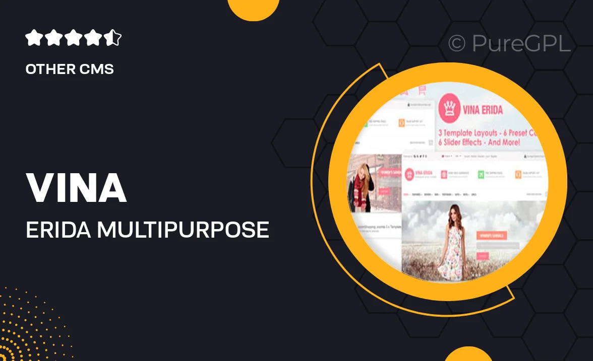 Vina Erida – Multipurpose Joomla 3.x Template