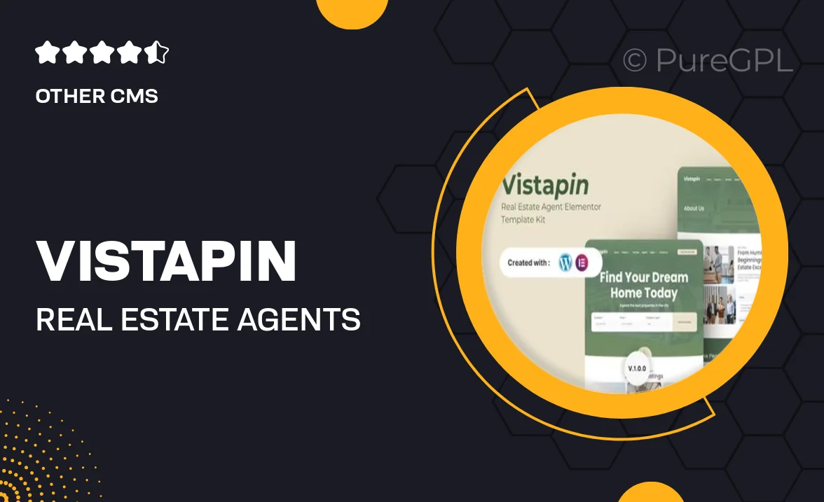 Vistapin – Real Estate Agents Elementor Template Kit