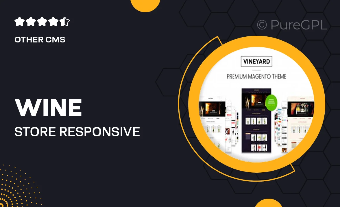 Wine Store Responsive Magento Theme CE 1.9.x