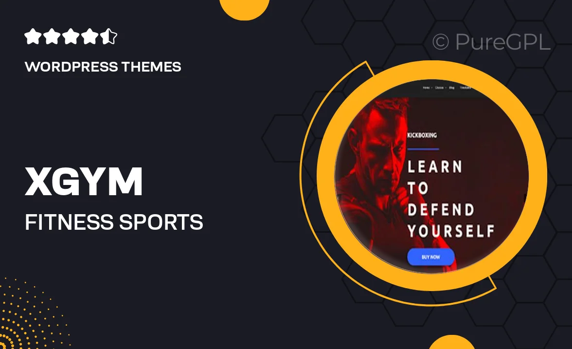 X-Gym – Fitness & Sports WordPress Theme