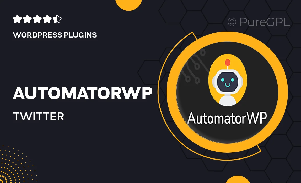 Automatorwp | Twitter