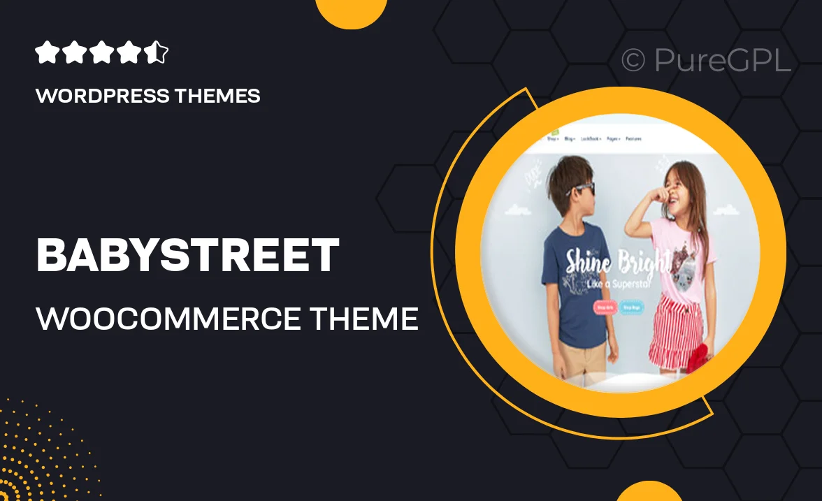 BabyStreet – WooCommerce Theme for Kids Toys and Clothes Shops