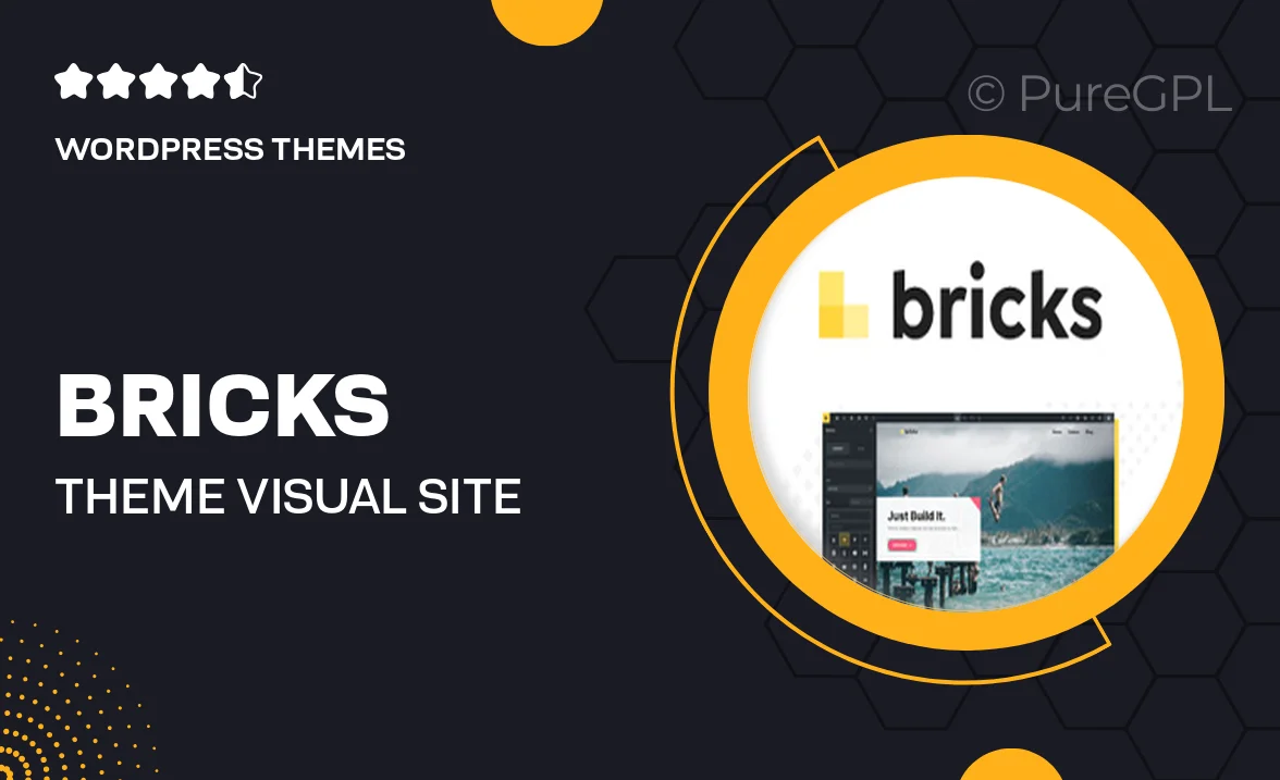 Bricks Theme – Visual Site Builder for WordPress