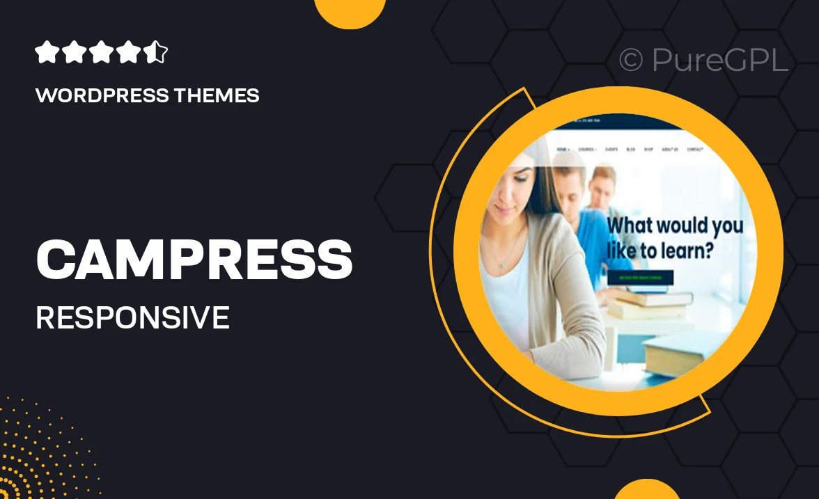 Campress – Responsive Education WordPress Theme