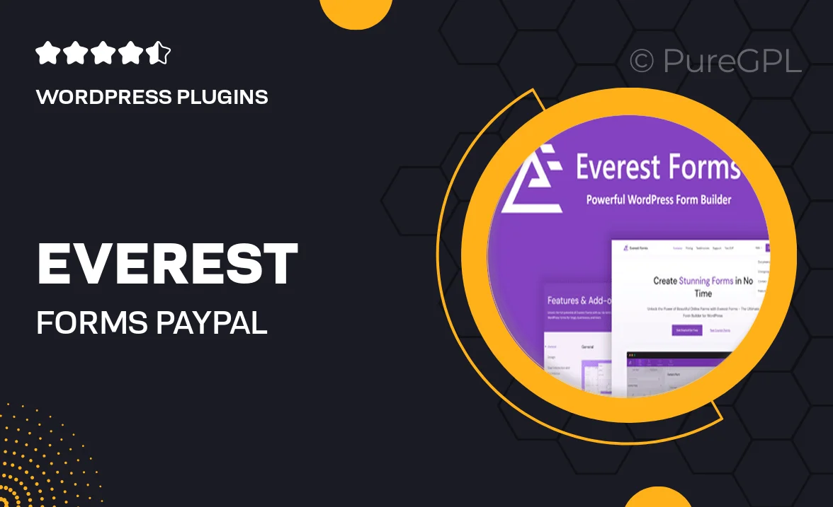 Everest forms | PayPal Standard