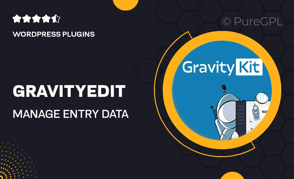 GravityEdit – Manage Entry Data Faster