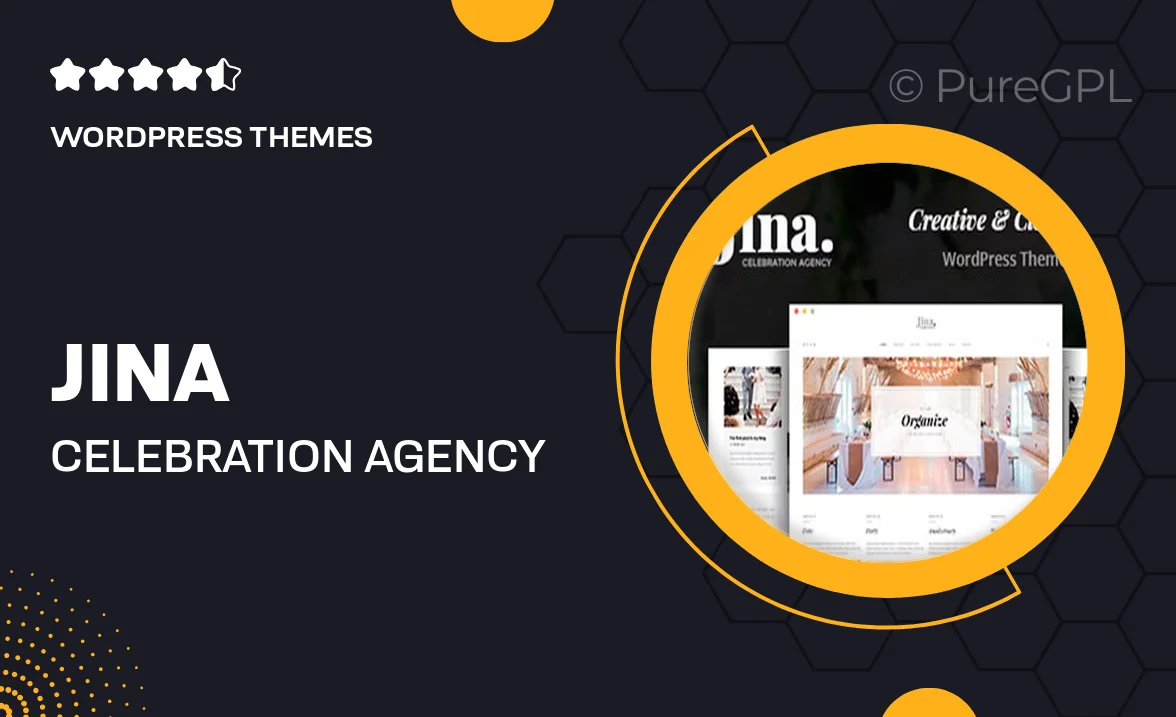 Jina – Celebration Agency Theme