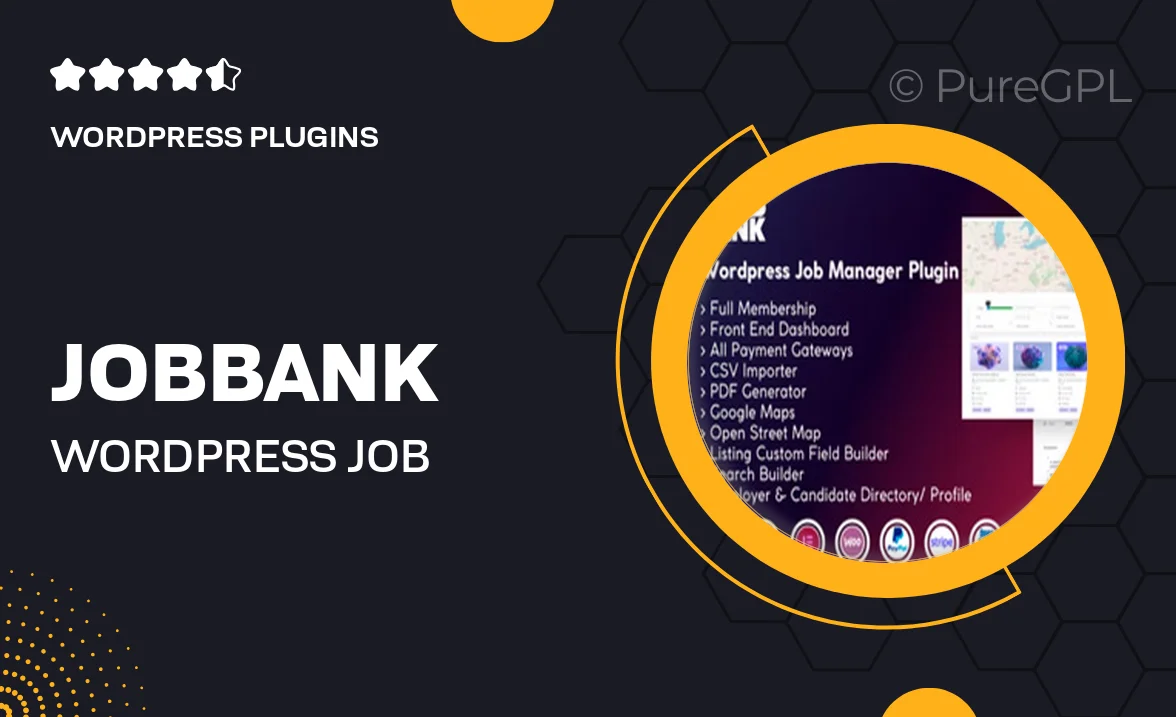 JobBank – WordPress Job Manager Plugin