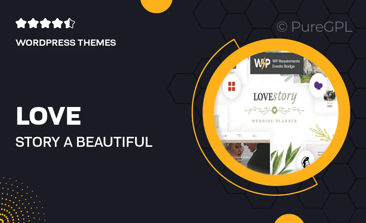 Love Story | A Beautiful Wedding and Event Planner WordPress Theme