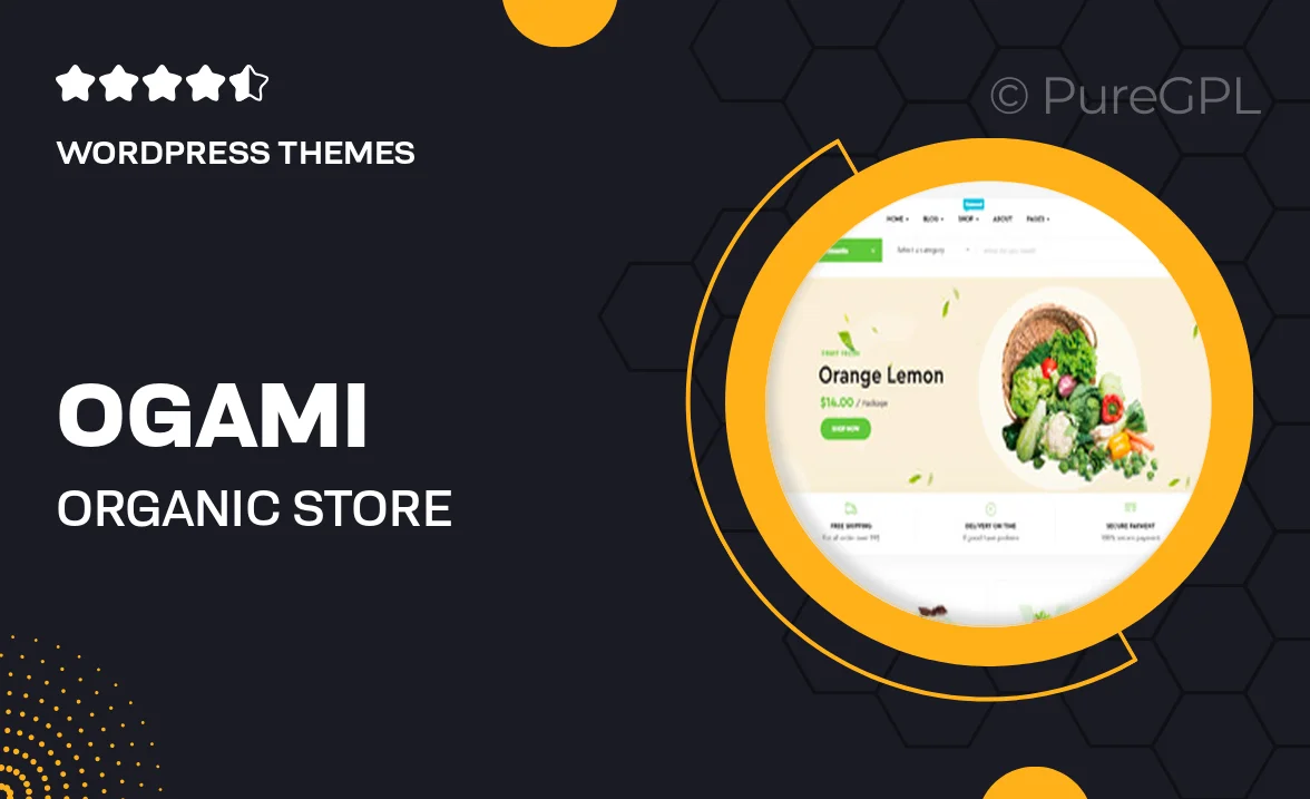 Ogami – Organic Store WordPress Theme