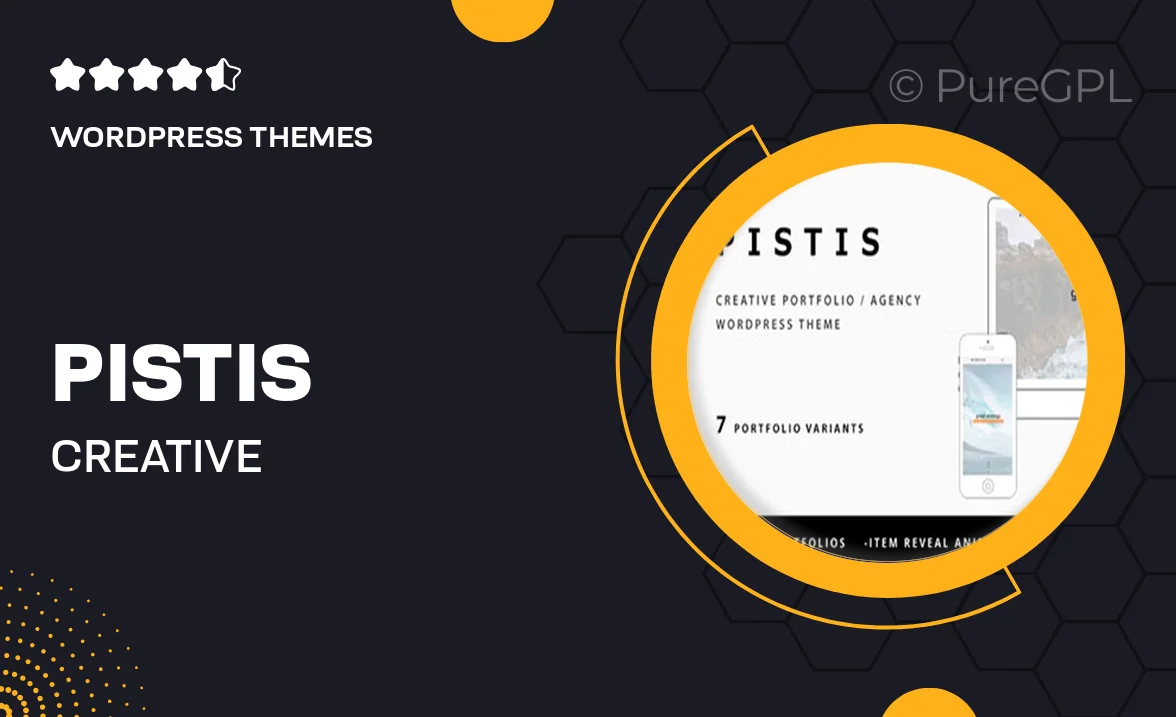 Pistis – Creative Portfolio/Agency WP Theme