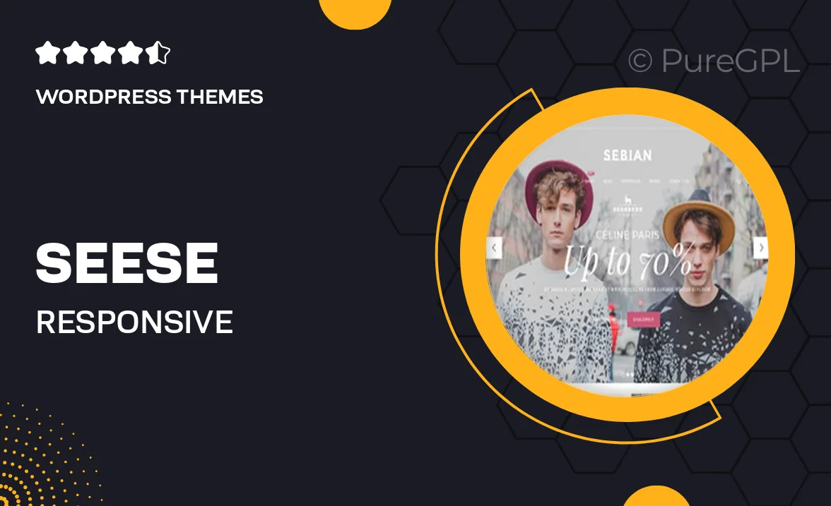 Seese – Responsive eCommerce Theme