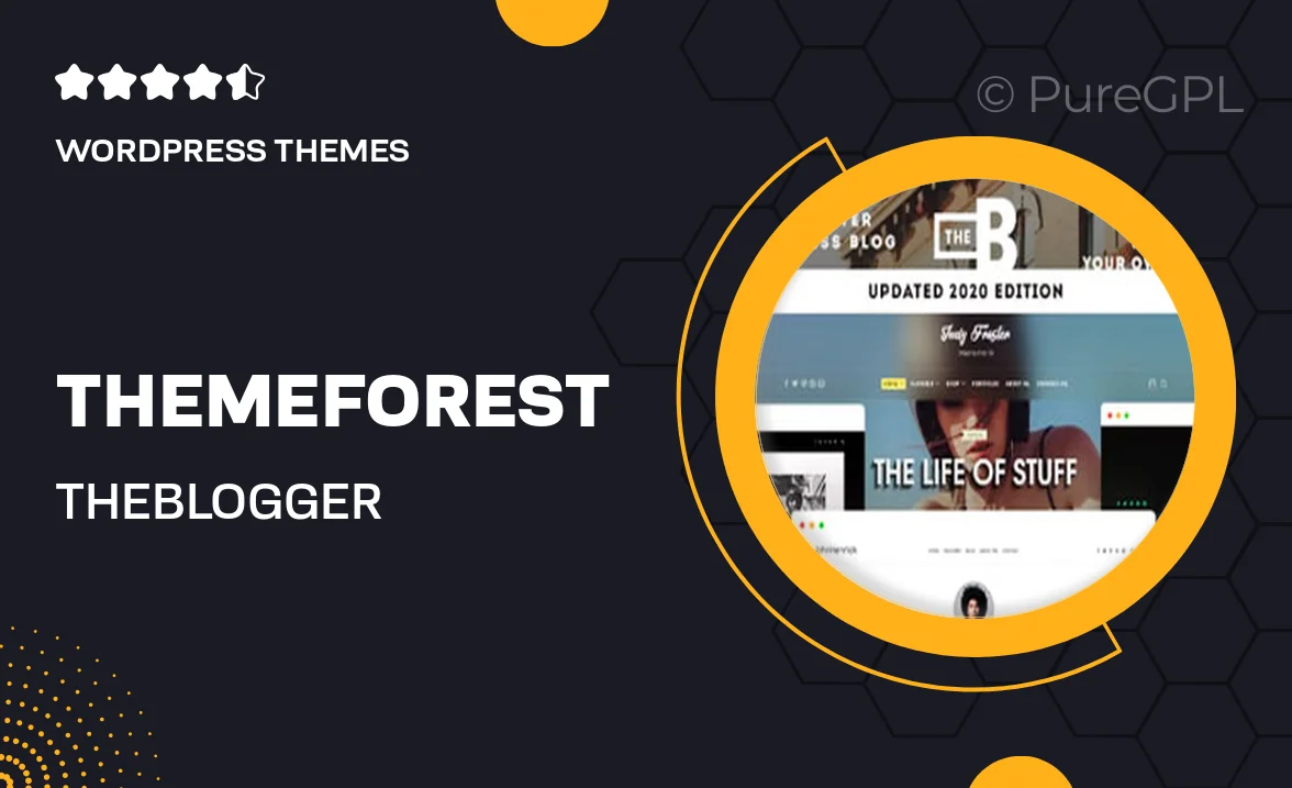 Themeforest | TheBlogger WordPress Theme