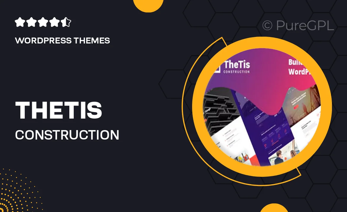 TheTis – Construction & Architecture WordPress Theme