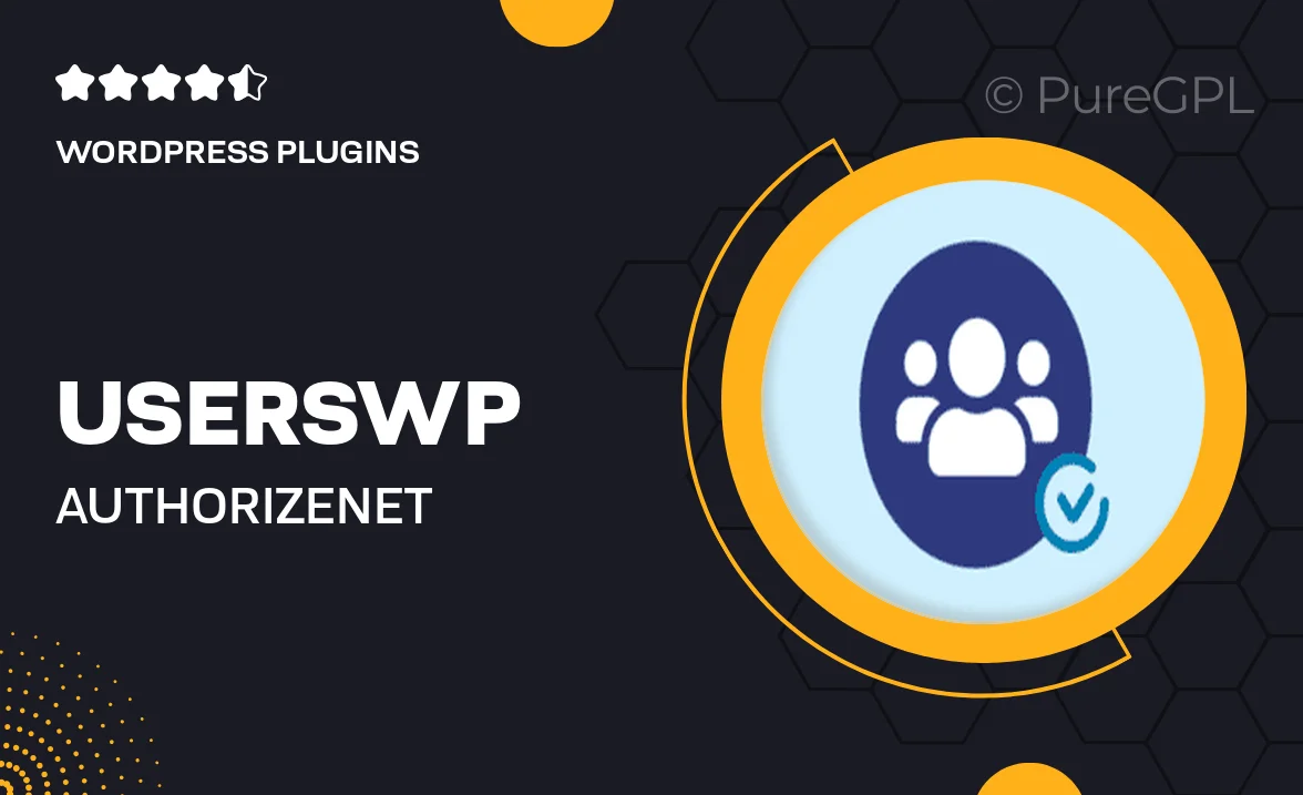 Userswp | Authorize.Net