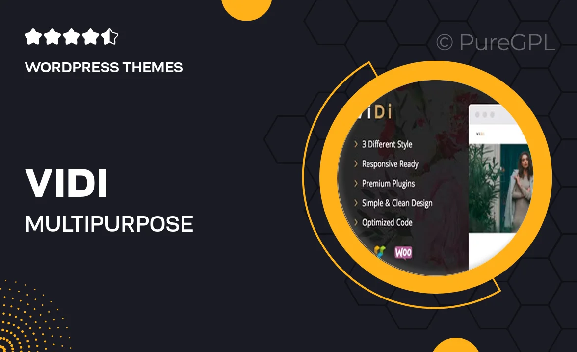 ViDi – Multi-Purpose Corporate WordPress Theme