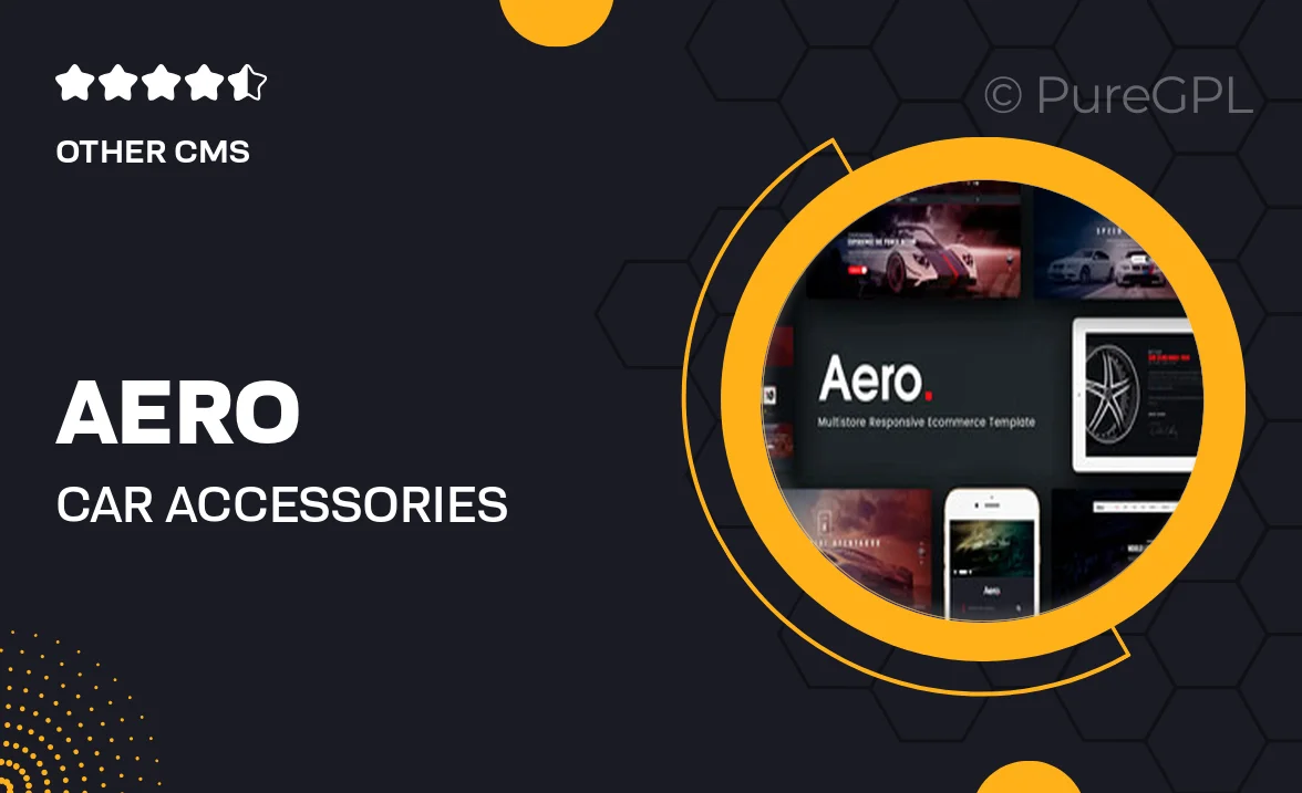 Aero – Car Accessories Responsive Magento Theme