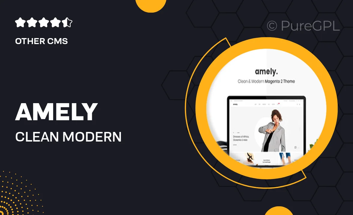 Amely – Clean & Modern Magento 2 Theme