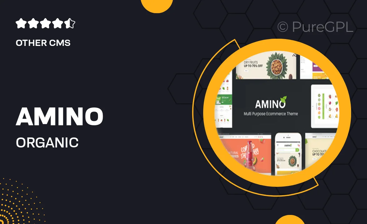 Amino – Organic & Multipurpose Prestashop Theme