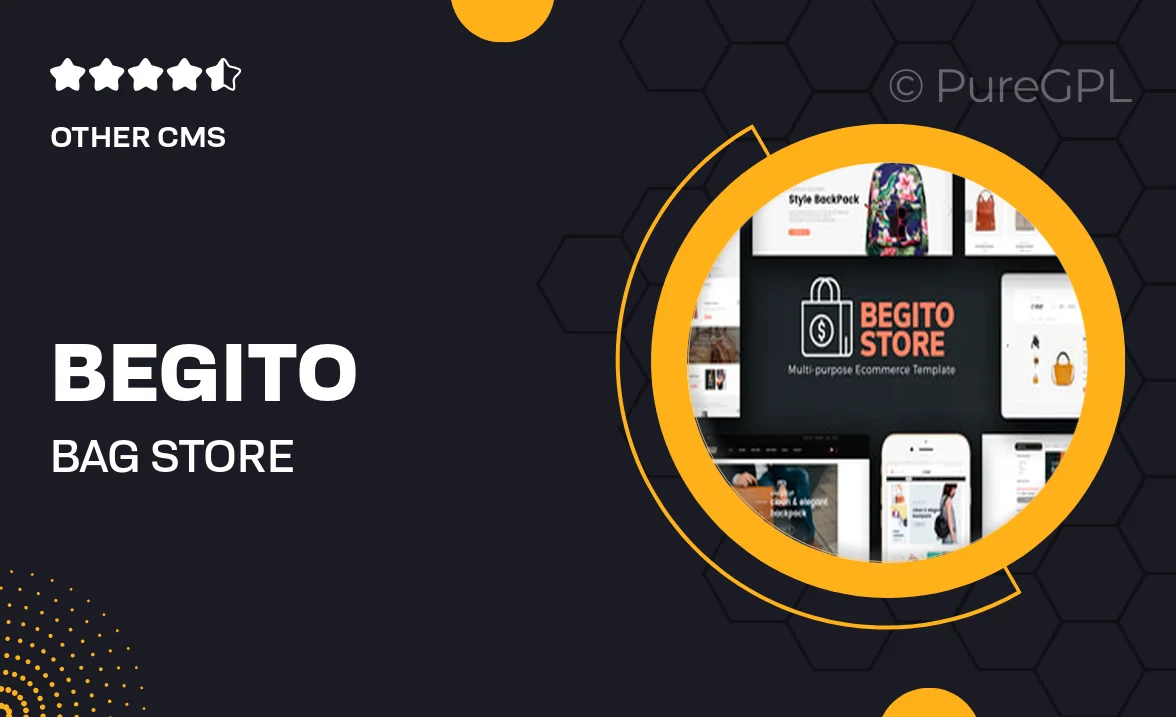 Begito – Bag Store Responsive OpenCart 3.x Theme