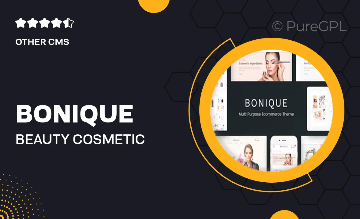 Bonique – Beauty & Cosmetic Prestashop Theme