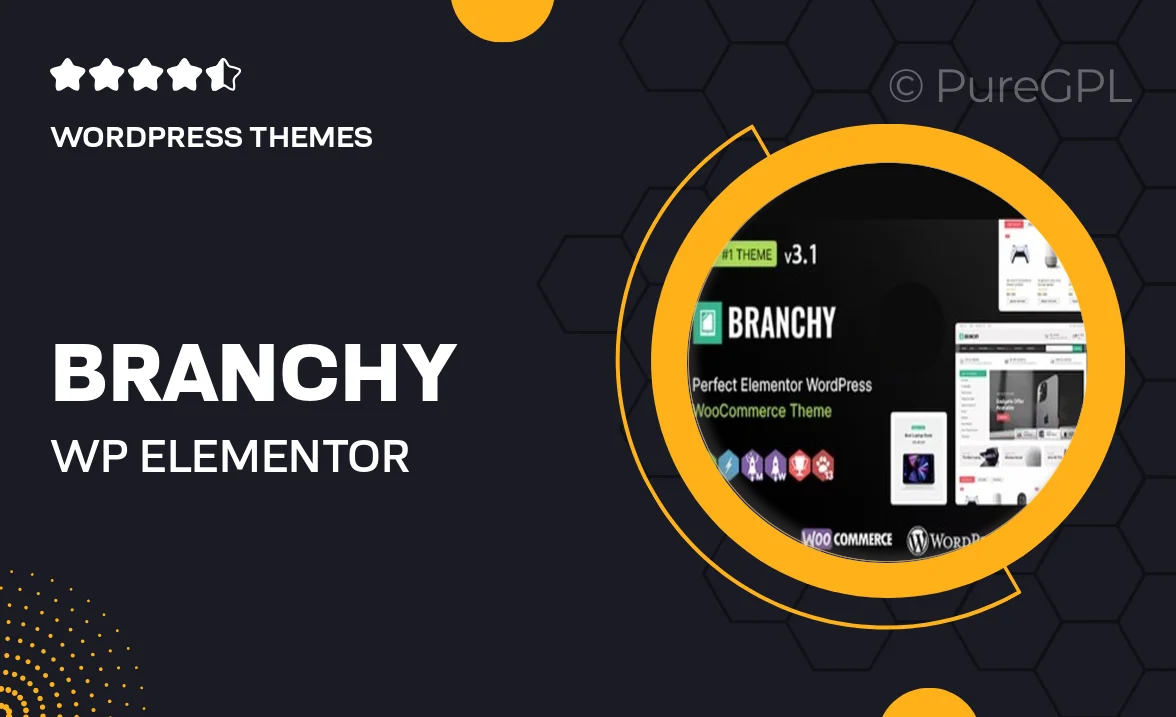 Branchy WP – Elementor Multi-Purpose WooCommerce Responsive Theme