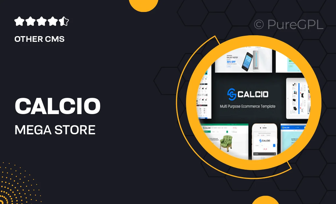 Calcio – Mega Store Responsive OpenCart Theme